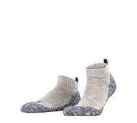 FALKE Lodge Homepad M Hp algodón puños en la suela 1 par, Calcetines para casa Hombre, Gris Light Grey 3400, 45/46 EU