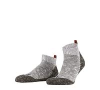 FALKE Lodge Homepad M Hp algodón puños en la suela 1 par, Calcetines para casa Hombre, Gris Light Grey Melange 3390, 45/46 EU