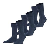 Falke London - Calcetines para hombre (3 unidades) azul marino M 43-46