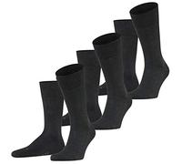 Falke London - Calcetines para hombre (3 unidades) gris antracita 3080 47-50