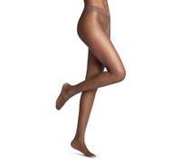 FALKE Lunelle 8 DEN W Ti ultra-transparente lisas 1 pieza, Pantimedias Mujer, Marrón Espresso 5188, S