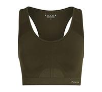 FALKE Madison Low Support with Pads W SB Hilo Funcional para un Nivel de Actividad bajo 1 Pieza, Sujetador Deportivo Mujer, Verde (Herb 7754), XS