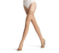 FALKE Matt Deluxe 20 DEN W Stu transparente lisas 1 par, Medias Mujer, Color piel Powder 4069, L