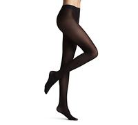 FALKE Matt Deluxe 30 DEN W Ti transparente lisas 1 pieza, Pantimedias Mujer, Negro Black 3009, XL