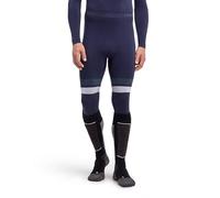 FALKE Maximum Warm 3/4 M Ti Hilo Funcional Secado rápido 1 Pieza, Capa de Base Inferior Hombre, Azul Space Blue 6116 Trend, XXL