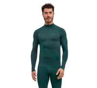 Falke Men's Maximum Warm High Zip Neck Camiseta Manga Larga