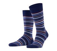 FALKE Microblock M So algodón estampados 1 par, Calcetines Hombre, Azul Royal Blue 6000, 45-46