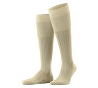 FALKE Milano M Kh algodón fil d'Écosse lisos 1 par, Calcetines largos Hombre, Beis Sand 4320, 45-46