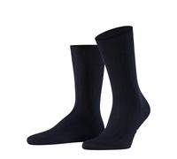 FALKE Milano M So algodón fil d'Écosse estampados 1 par, Calcetines Hombre, Azul Dark Navy 6370, 45-46