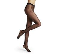 FALKE Mujer Dot 15 DEN pantimedias Transparente Resistente Sin Presión Confort Cintura Reforzada Costura Fina En Puntera Mate Estampado Fino y Suave Hilo 1 pieza