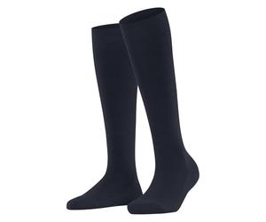 FALKE mujer Family calcetines largos transpirable sostenible algodón largo resistente extra suave en la piel costura plana en la zona de la puntera 1 par