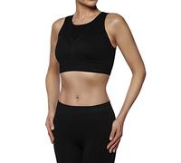 FALKE mujer Maximum Support CUP A/B sujetador deportivo para deportes de alta intensidad stretch con zonas de compresión sin costuras secado rápido transpirable material funcional 1 pieza