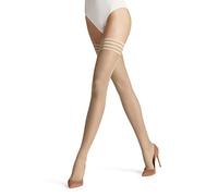 FALKE mujer Pure Matt 20 DEN medias puntera lisa transparente elegante puntera de encaje decorativa con revestimiento de silicona antideslizante fino suave sostenible material 1 par