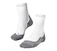FALKE RU4 Endurance W So algodón antiampollas 1 par, Calcetines para correr Mujer, Blanco White-Mix 2020, 41-42