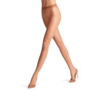 FALKE mujer Seidenglatt 15 DEN pantimedias transparente liso brillante resistente con cómoda cintura y puntera no escalonada fino suave material 1 pieza
