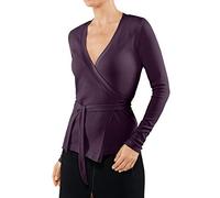 FALKE Mujer T-Shirt Dark Violett (8298), XS-S