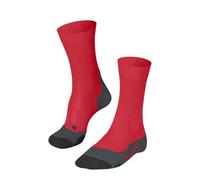 FALKE mujer TK2 Cool calcetines para senderismo amortiguación media antiampollas efecto refrescante largo mediano vegano secado rápido transpirable lyocell hilo funcional 1 par