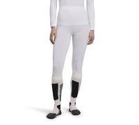 FALKE Mujer Warm 3/4 Mallas técnicas Deportivas Cortas Ropa térmica para climas templados a fríos Secado rápido Transpirable sostenible Hilo Funcional 1 Pieza, Blanco White 2860, M
