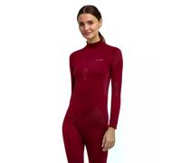 Falke Mujer Warm Turtleneck Camiseta técnica Deportiva Manga Larga Ropa térmica para climas templados a fríos Secado rápido Transpirable sostenible Hilo Funcional 1 Pieza
