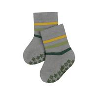 FALKE Multi Stripe B Hp algodón puños en la suela 1 par, Calcetines para casa Unisex bebé, Gris Light Heather 3223, 62-68
