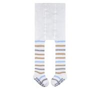 FALKE Multi Stripe B TI algodón tacos antideslizantes 1 pieza, Pantimedias Unisex bebé, Blanco (Off-White 2040), 74-80
