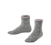 FALKE Multidot K Sso algodón estampados 1 par, Calcetines Unisex niños, Gris Light Grey 3400, 27-30