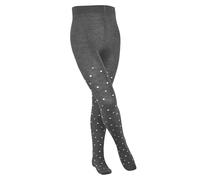 FALKE Multidot K Ti algodón gruesas estampadas 1 pieza, Pantimedias Unisex niños, Gris Light Grey Melange 3390, 110-116
