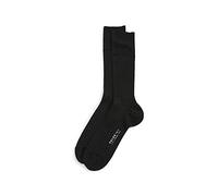 FALKE No. 2 M So cachemira lisos 1 par, Calcetines Hombre, Negro Black 3000, 41-42