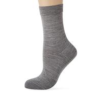 FALKE No. 3 Finest Merino & Silk Mujer Calcetines light grey melange (3388), 37-38