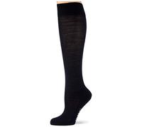 FALKE No. 3 W Kh lana seda lisos 1 par, Calcetines largos Mujer, Negro Black 3009, 37-38
