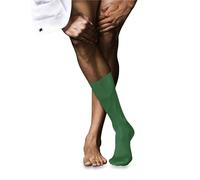 FALKE No. 9 Pure Fil d´Écosse Hombre Calcetines green hill (7525), 39-40