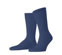 FALKE Panama M So lino algodón lisos 1 par, Calcetines Hombre, Azul Mingblue 6740, 39-40