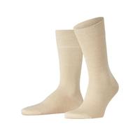 FALKE Panama M So lino algodón lisos 1 par, Calcetines Hombre, Beis Creme 2050, 39-40
