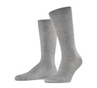 FALKE Panama M So lino algodón lisos 1 par, Calcetines Hombre, Gris Chrome 3460, 41-42