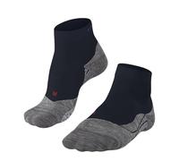 FALKE PL4 Short W Sso algodón hilo funcional antiampollas 1 par, Calcetines de padel Mujer, Azul Space Blue 6116, 37-38