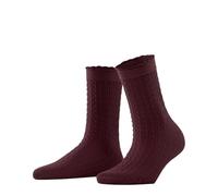 FALKE Posh Pulse 50 DEN W So semiopaco lisos 1 par, Calcetines Mujer, Marrón Cayenne 5950, 35-38