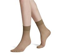 FALKE Pure Matt 20 DEN W So transparente lisos 1 par, Calcetines Mujer, Color piel Golden 4699, 35-38