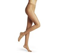 FALKE Pure Matt 20 DEN W Ti transparente lisas 1 pieza, Pantimedias Mujer, Color piel Sun 4299, S