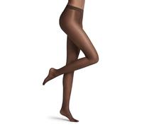 FALKE Pure Matt 20 DEN W Ti transparente lisas 1 pieza, Pantimedias Mujer, Marrón Brenda 5179, XL