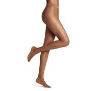 FALKE Pure Matt 20 DEN W Ti transparente lisas 1 pieza, Pantimedias Mujer, Marrón Hazel 5187, S-M
