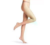 FALKE Pure Matt 20 DEN W Ti transparente lisas 1 pieza, Pantimedias Mujer, Marrón Mushroom 5267, M-L