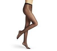 FALKE Pure Matt 20 DEN W TI transparente unicolor 1 pieza, Pantimedias Mujer, Negro (Black 3009), S