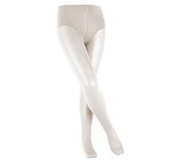 FALKE Pure Matt 30 DEN K Ti transparente lisas 1 pieza, Pantimedias Unisex niños, Blanco Off-White 2059, 110-116