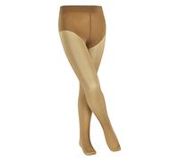FALKE Pure Matt 30 DEN K Ti transparente lisas 1 pieza, Pantimedias Unisex niños, Color piel Cocoon 4059, 122-128