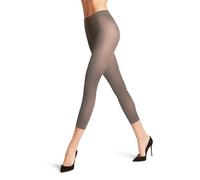 FALKE Pure Matt 50 DEN Capri W Le semiopaco Lisos 1 Pieza, Leggings Mujer, Marrón Espresso 5188, M-L