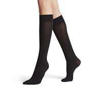 FALKE Pure Matt 50 DEN W Kh semiopaco lisos 1 par, Calcetines largos Mujer, Negro Black 3009, 39-42