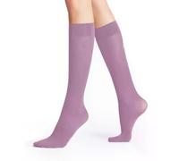 FALKE Pure Matt 50 DEN W Kh semiopaco lisos 1 par, Calcetines largos Mujer, Rosa Blush 8778, 39-42
