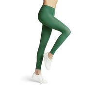 FALKE Pure Matt 50 DEN W Le semiopaco Lisos 1 Pieza, Leggings Mujer, Verde Tourmaline 7618, S-M