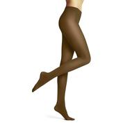 FALKE Pure Matt 50 DEN W Ti semiopaco lisas 1 pieza, Pantimedias Mujer, Amarillo Old Brass 1220, L