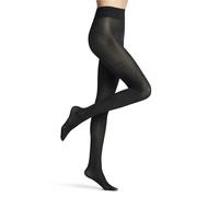 FALKE Pure Matt 50 DEN W Ti semiopaco lisas 1 pieza, Pantimedias Mujer, Negro Black 3009 Dovetail, L